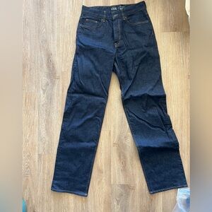 COS straight leg jeans indigo blue in 27 and 28